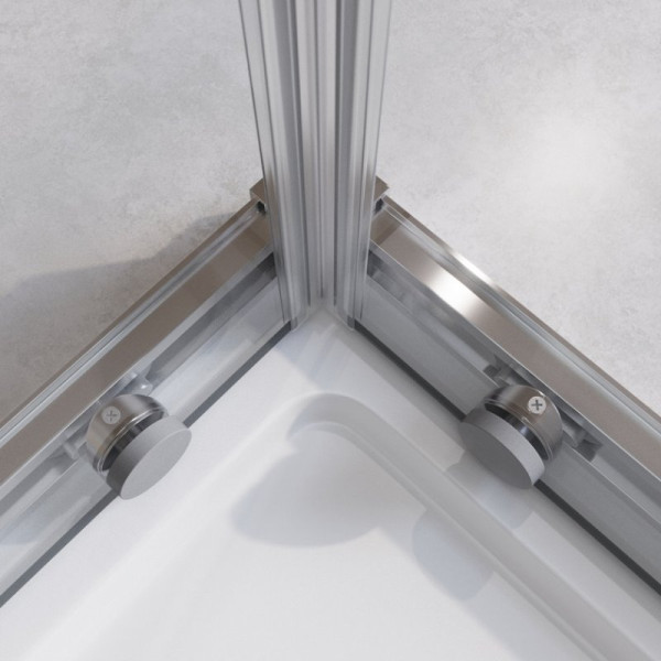 Душевой уголок Cezares Relax 304 100x100x200 стекло прозрачное, профиль хром (RELAX-304-A-2-100-C-CR) Душевой уголок Cezares Relax 304 100x100x200 стекло прозрачное, профиль хром (RELAX-304-A-2-100-C-CR)