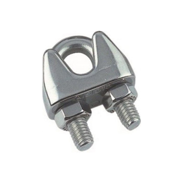 Зажим (хомут) для троса Unipump 4 мм (39023) Зажим (хомут) для троса Unipump 4 мм (39023)