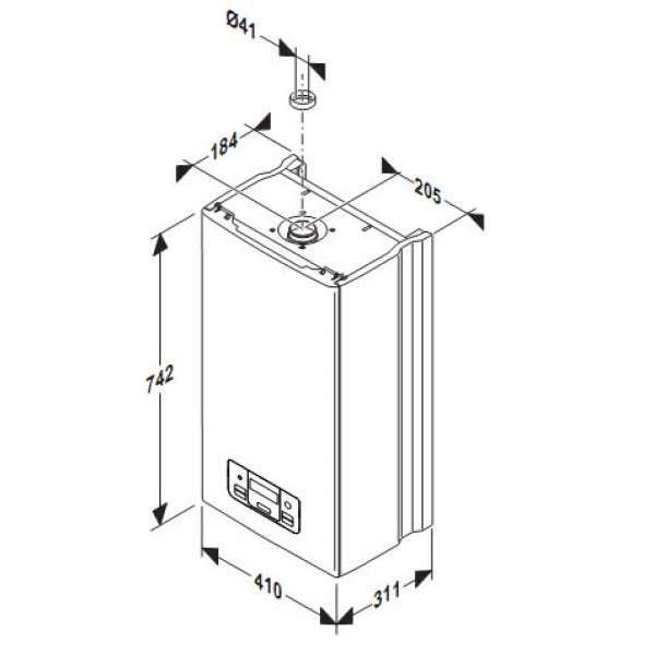 Котел газовый Protherm Пантера 25 KTV