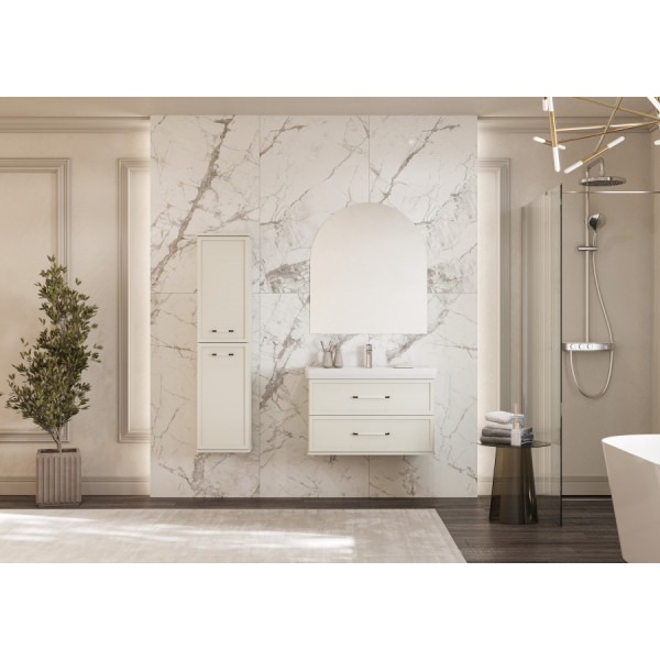 Зеркало Aquaton Санта-Барбара 800x20x900 серебристый (1.A286.7.02C.B01.0)