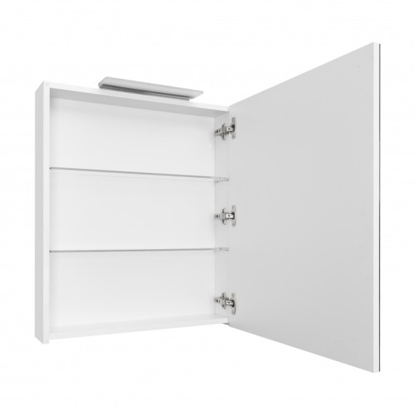 Шкаф зеркальный Roca Oleta 600x137x700 белый матовый (A857646501)