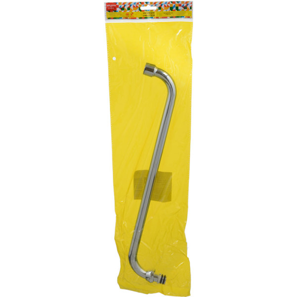 Излив Melodia для смесителя круглый S-образный с аэратором 40см (MKP20701P)