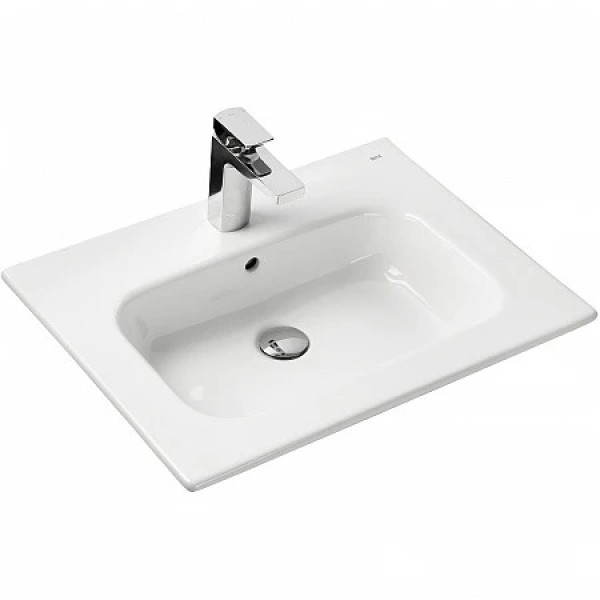 Тумба Aquaton Лофт Фабрик 80 Дуб Эндгрейн/732799C000 Раковина VICTORIA-N 80 (1A2424K7LTDU0)