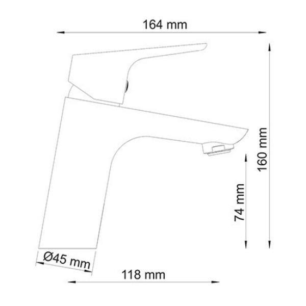 Смеситель для раковины WasserKRAFT Lippe (4503)