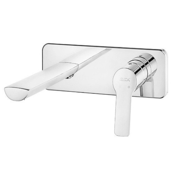 Смеситель для раковины E.C.A. Luna внешняя часть хром (102167606EX-K)