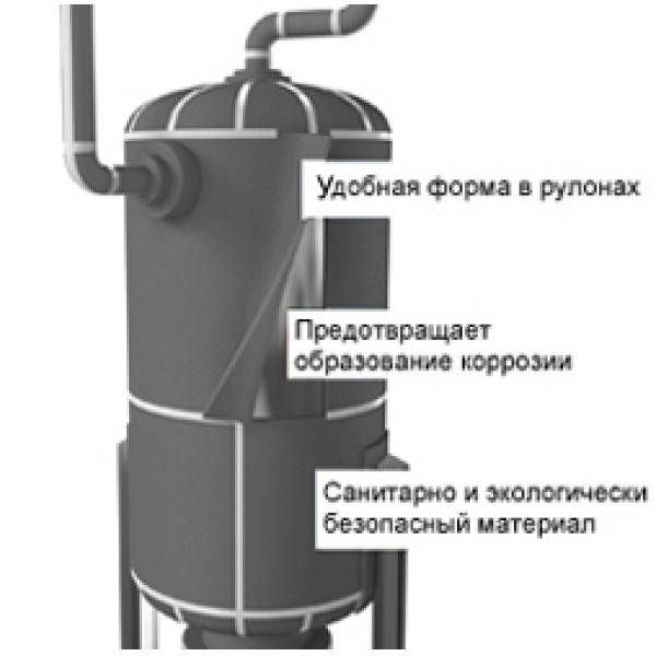 Теплоизоляция Energoflex Super AL 15/1,0-7 (рулон 7 м.) (EFXR1517SUAL)