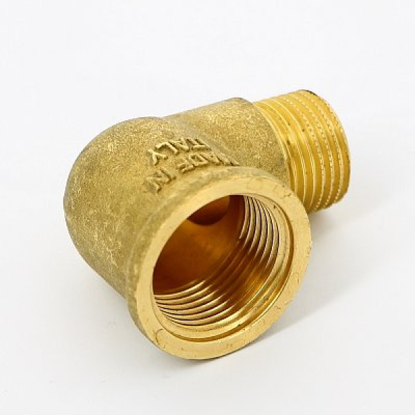 Угольник переходной 1/2"х3/4" ВН Uni-Fitt (латунь) 611G2300