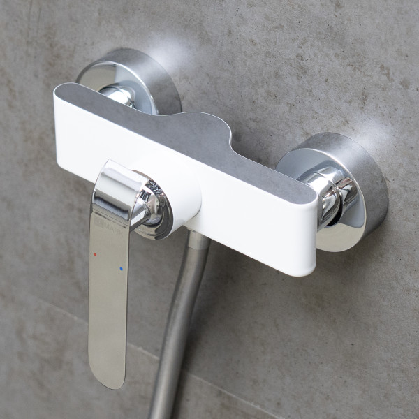 Смеситель для душа Lemark Melange белый (LM4933CW)