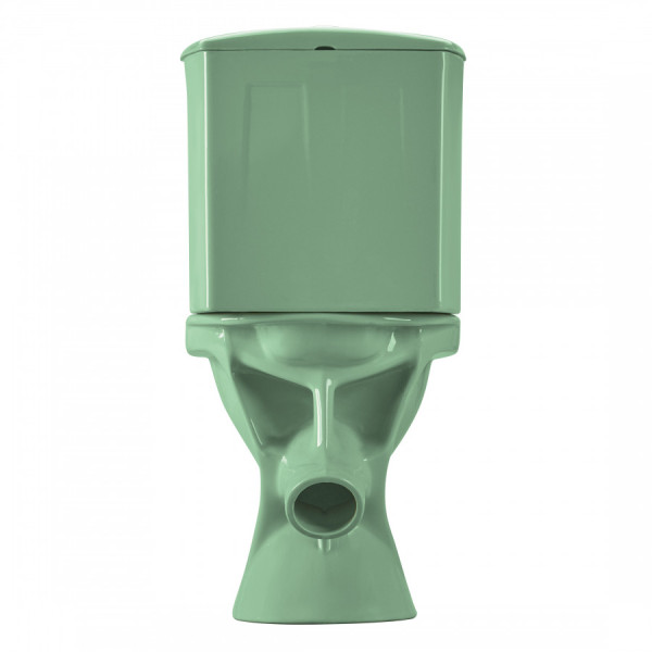 Унитаз-компакт Santeri Вест салатовый 375x626x780 с сиденьем полипропилен салатовый (1.P201.8.S04.00B.F)