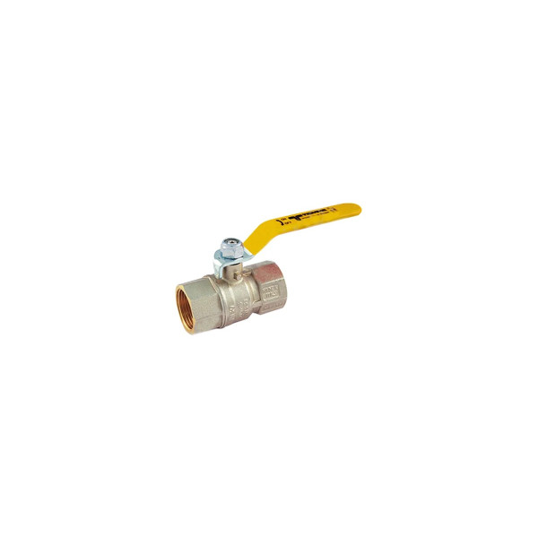 Кран газовый Tiemme 3/4" ВВ шаровый Tornado жёлтая ручка (2390006 / 2380G07) Кран газовый Tiemme 3/4" ВВ шаровый Tornado жёлтая ручка (2390006 / 2380G07)