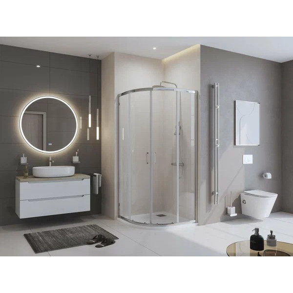 Душевой поддон BelBagno Uno 80x80x3,5 белый (TRAY-MR-UNO-R-80-550-35-W-CR)