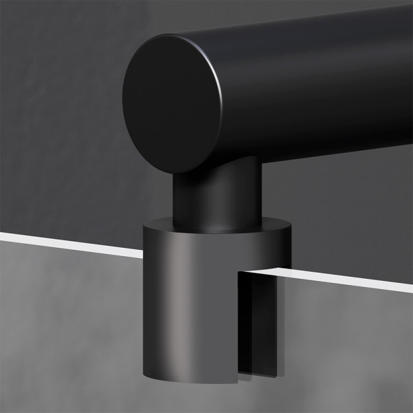 Душевая перегородка AM.PM X-Joy 80x2x195 стекло прозрачное, профиль черный (W94UWI-80-F1-BTE) Душевая перегородка AM.PM X-Joy 80x2x195 стекло прозрачное, профиль черный (W94UWI-80-F1-BTE)