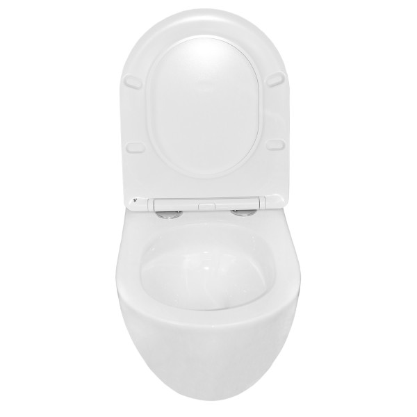 Инсталляция для подвесного унитаза Azario Forte+подвесной унитаз Azario с сиденьем микролифт (AZ-100-100F+AZ-0093UQ3)