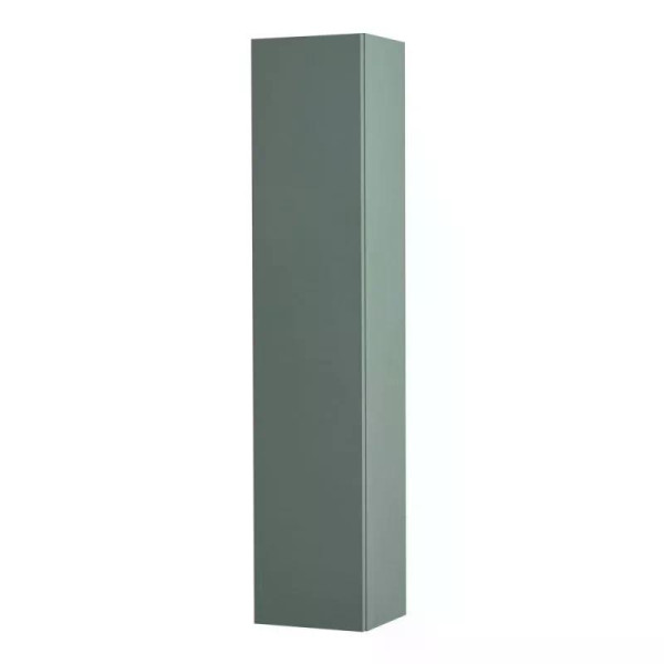 Шкаф подвесной Cezares Kraft 330x300x1600 с фрезерованной ручкой с торца фасада с одной распашными дверцей доводчиками с двумя полками еловый матовый Шкаф подвесной Cezares Kraft 330x300x1600 с фрезерованной ручкой с торца фасада с одной распашными дверцей доводчиками с двумя полками еловый матовый