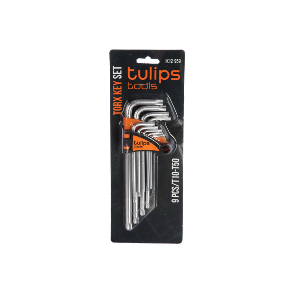 Набор длинных ключей TORX Tulips Tools (9 шт) (IK12-959) Набор длинных ключей TORX Tulips Tools (9 шт) (IK12-959)