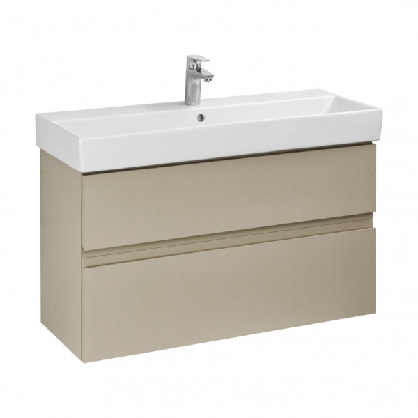 Тумба подвесная Roca Oleta 961x374x548 коричнево-бежевый (A857641515)