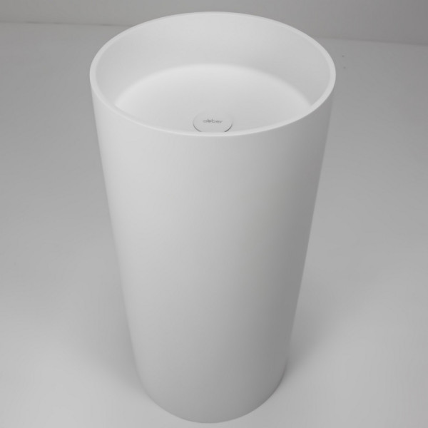 Раковина напольная Stein (белый матовый)