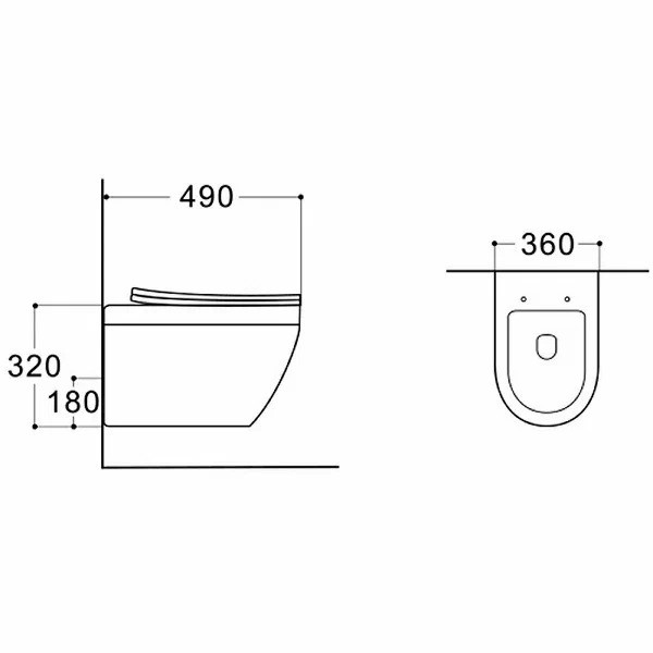 Инсталляция с унитазом Aquatek Лея рама Standard INS-0000012(без клавиши и крепежа)+унитаз Лея AQ1199-00 с тонким сиденьем soft-close (SET A