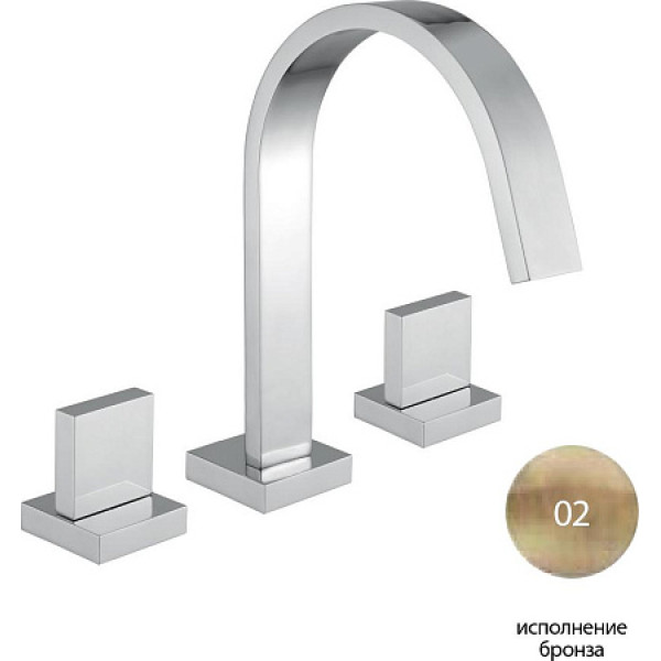 Смеситель для раковины Cezares Unika (UNIKA-BLS2-02-W0)