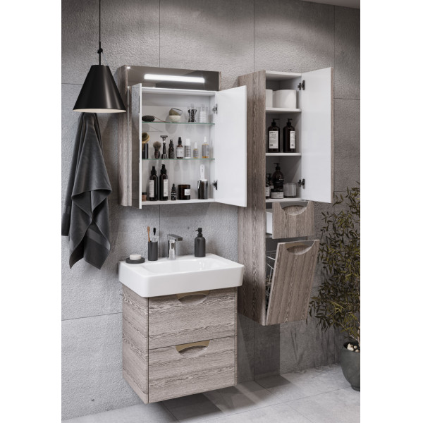 Пенал подвесной Aquaton Сильва 320x310x1500 R дуб фьорд (1.A215.6.03S.IW6.R)