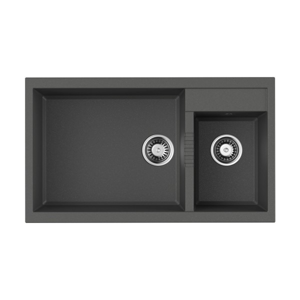 Мойка для кухни врезная Omoikiri Tedori 86-2-LB-PL 860х500 эверест (4993939) Мойка для кухни врезная Omoikiri Tedori 86-2-LB-PL 860х500 эверест (4993939)