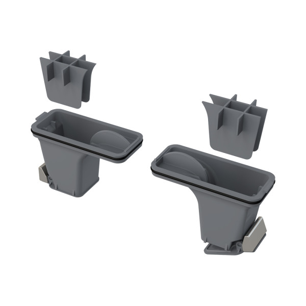 Комплект комбинированных гидрозатворов Alcaplast для нержавеющих желобов ALCA (P095) Комплект комбинированных гидрозатворов Alcaplast для нержавеющих желобов ALCA (P095)