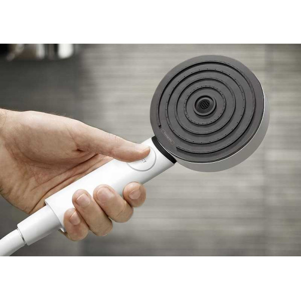 Душевая лейка Hansgrohe Pulsify белый матовый (24110700) Душевая лейка Hansgrohe Pulsify белый матовый (24110700)