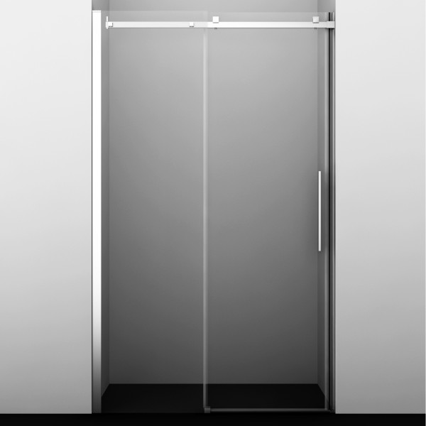 Душевая дверь WasserKraft Alme 130*200 стекло прозрачное, профиль хром (15R30) Душевая дверь WasserKraft Alme 130*200 стекло прозрачное, профиль хром (15R30)