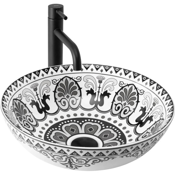 Раковина накладная REA Etno 40x40x14 (REA-U7500)