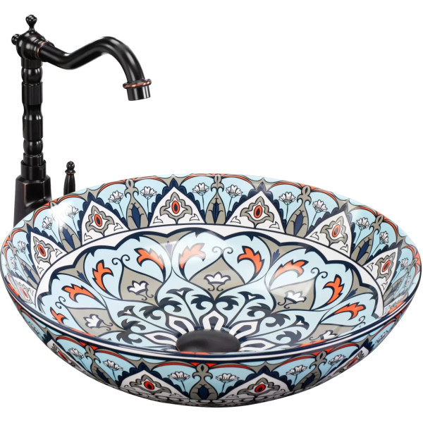 Раковина накладная REA Mexico 40x40x12 (REA-U6030)