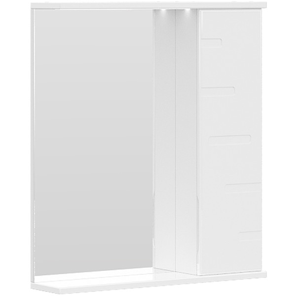 Шкаф зеркальный Volna Joli 600x700 белый (zsJOLI60.R-01)