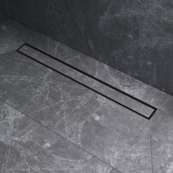 Душевой лоток AM.PM MasterFlow линейный универс затвор Tile 70 см черн мат (W01SC-U11-070-04BM)