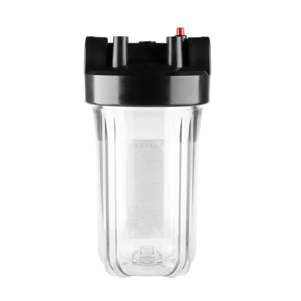 Фильтр колбовый Гейзер 1" 10BB с латунными вставками (прозрачный, для холодной воды) (50717) Фильтр колбовый Гейзер 1" 10BB с латунными вставками (прозрачный, для холодной воды) (50717)