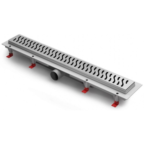 Душевой лоток Azario D40 (боковой слив) с решеткой Harmony 850 мм (AZ-CH 850 H) Душевой лоток Azario D40 (боковой слив) с решеткой Harmony 850 мм (AZ-CH 850 H)