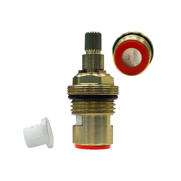 Кран-букса керамическая Lemark 180 гр. горячая (LM8501R) Кран-букса керамическая Lemark 180 гр. горячая (LM8501R)