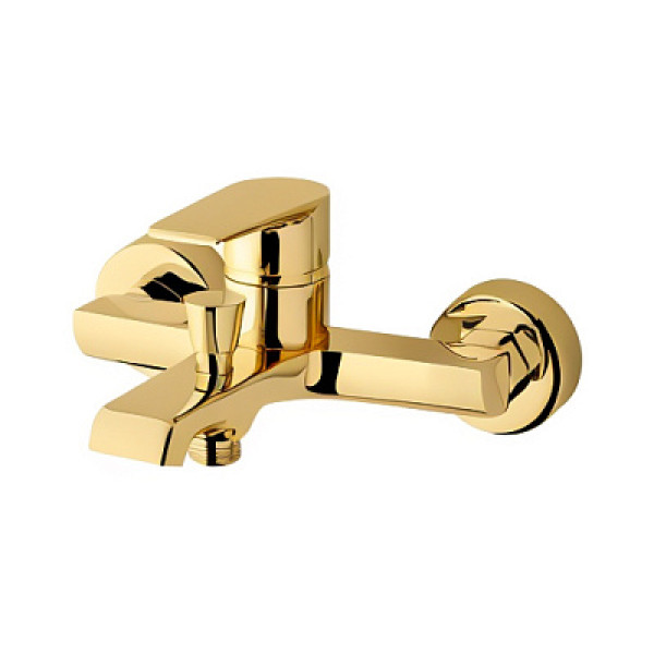 Смеситель для ванны и душа Cezares Nautic с ручным душем, шлангом и держателем, sunrise (NAUTIC-VM-SR)