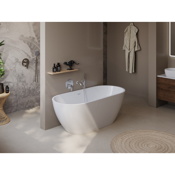 Ванна акриловая BelBagno Uno 140x72 белая (BB701-1400-720-K) Ванна акриловая BelBagno Uno 140x72 белая (BB701-1400-720-K)
