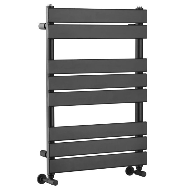 Полотенцесушитель водяной Boheme Venturo 110x800 B (черный) (720-B)