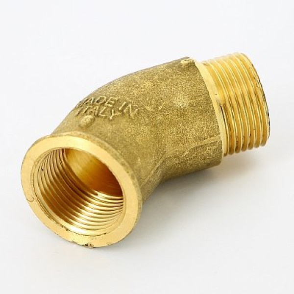 Угольник 3/4" 45 гр. ВН Uni-Fitt (латунь) 640G3300