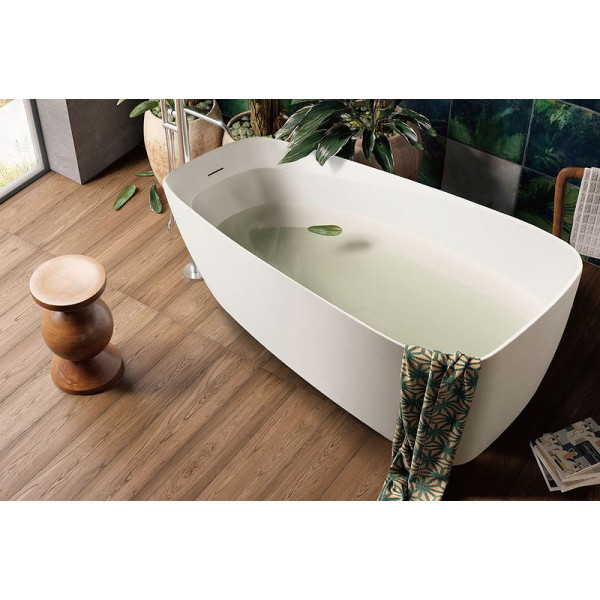 Ванна акриловая Aquatek Паола 1700x780x600 со сливом и ножками белый глянцевый (AQ-190778)