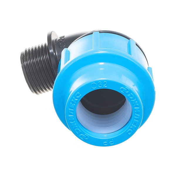 Соединение угловое 32*1"Н Джилекс (для п/э трубы, PP) (9275) Соединение угловое 32*1"Н Джилекс (для п/э трубы, PP) (9275)