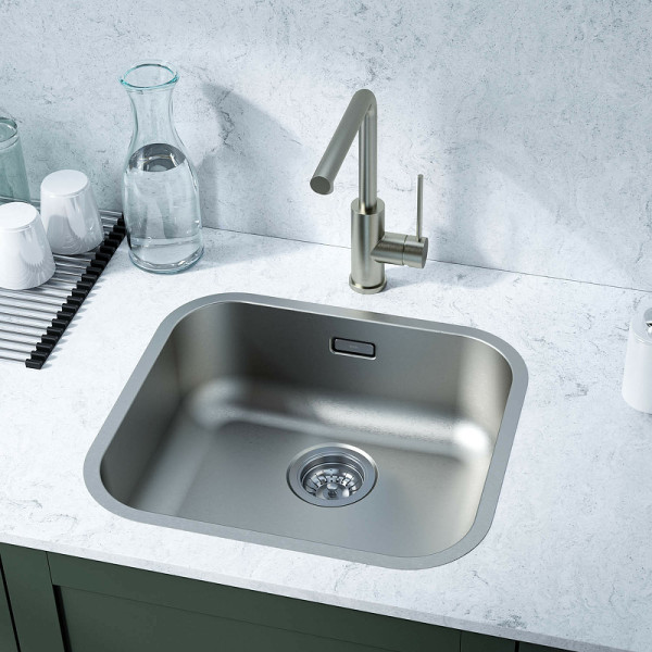 Мойка для кухни врезная Iddis mate 49x44 нержавеющая сталь сатин (MAT49S0i77)