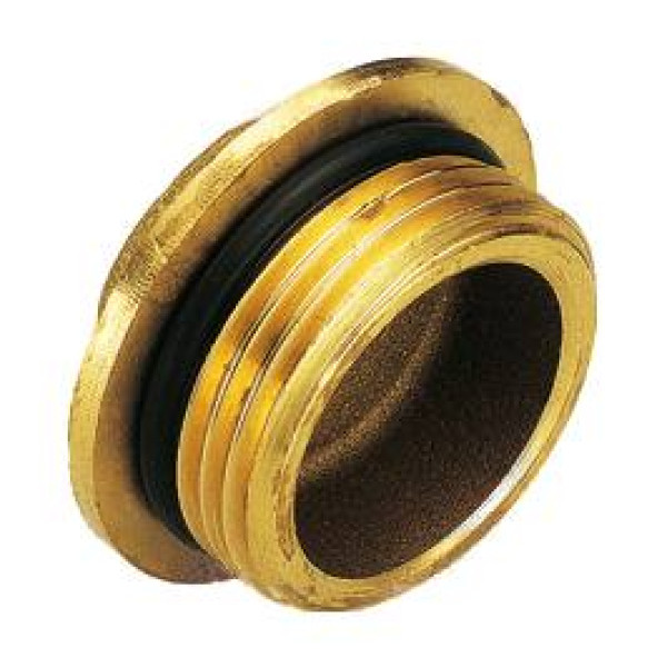 Заглушка 3/4"Н (латунь) O-ring Tiemme (1950004 / 1882)