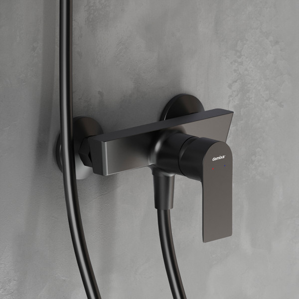 Смеситель для душа Damixa Apollo черный (472000300)