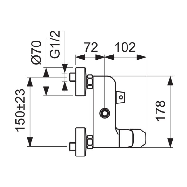 Система душевая Vidima Баланс для душа (BA271AA) Система душевая Vidima Баланс для душа (BA271AA)