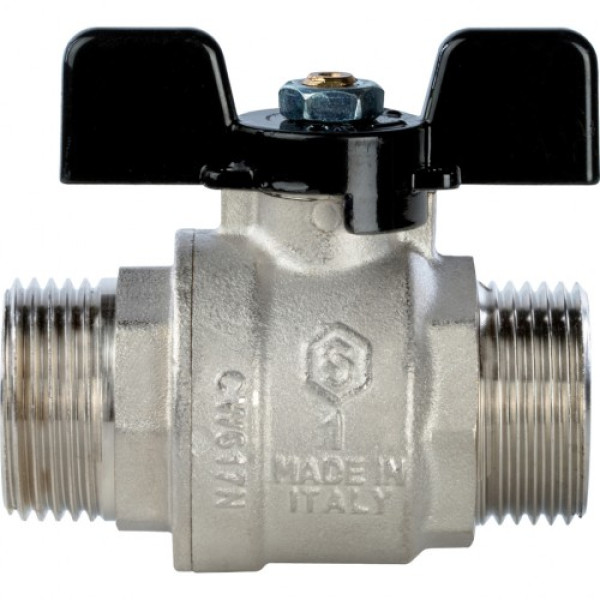 Кран 1" НН шаровый Stout (черная бабочка, полнопроходной) SVB-0006-000025 Кран 1" НН шаровый Stout (черная бабочка, полнопроходной) SVB-0006-000025