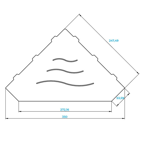 Полка в ванную комнату RGW MT-03W белая (49279903-01) Полка в ванную комнату RGW MT-03W белая (49279903-01)