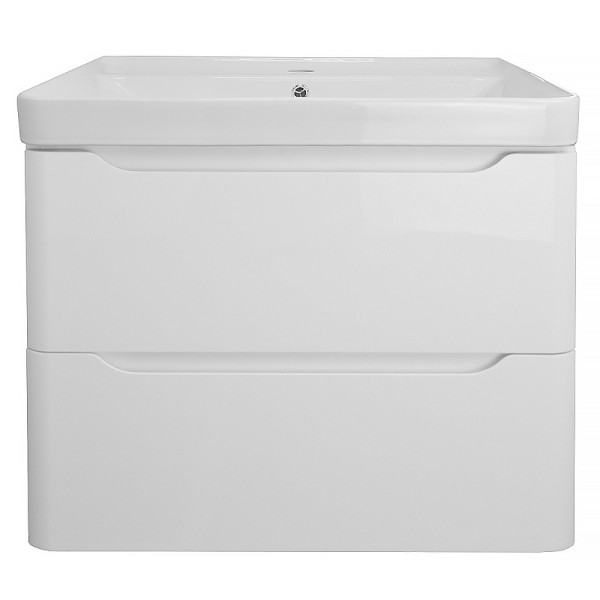 Тумба подвесная Azario с раковиной Lotos 60/2 с раковиной Monte 60 (CS00083929)