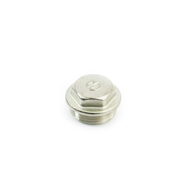 Заглушка 1 1/4"Н General Fittings (никель) 2600F4N120000A