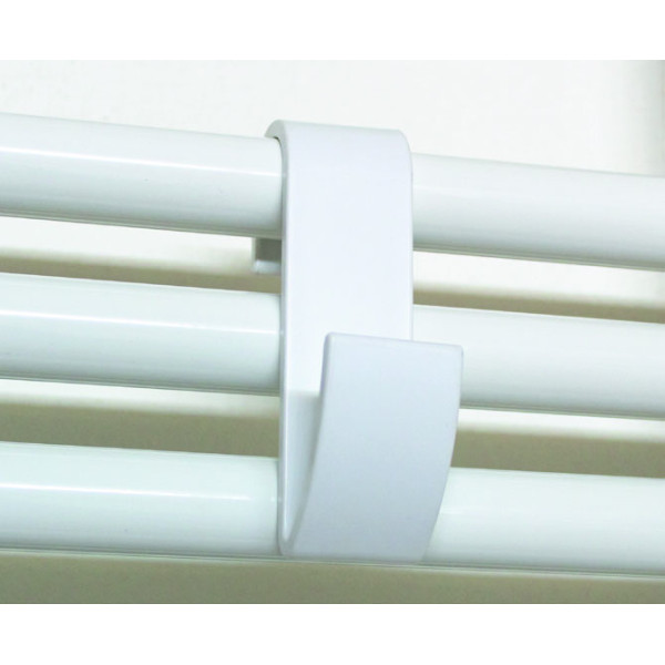 Полотенцесушитель водяной Lazzarini Roma 840x500 белый, прямой (386350) Полотенцесушитель водяной Lazzarini Roma 840x500 белый, прямой (386350)